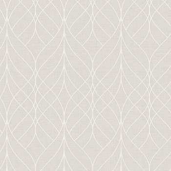 Beige geometric non-woven wallpaper, M41907, Adéle, Ugépa