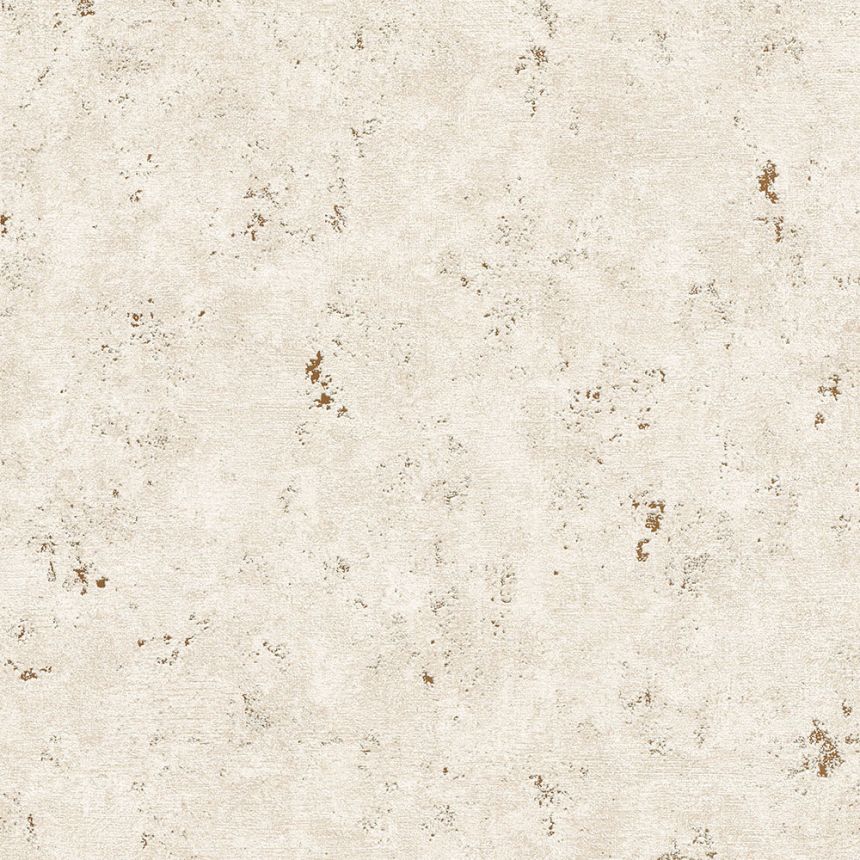 Gray-copper non-woven stucco wallpaper A48601, Vavex 2024