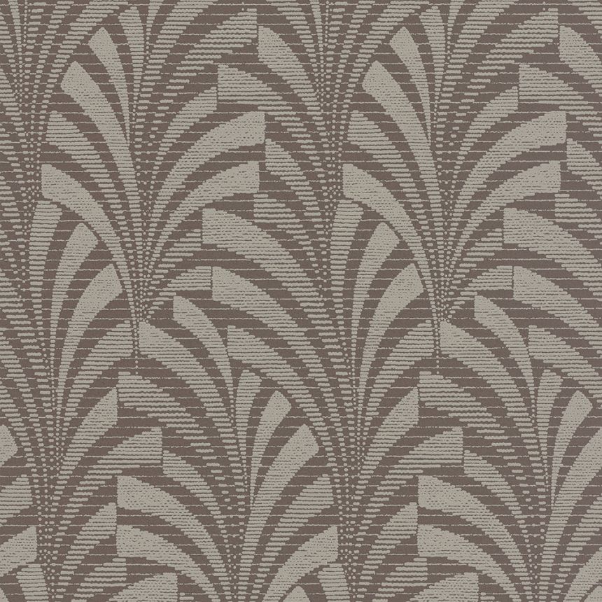 Brown-gray wallpaper with ornaments A53302, Vavex 2024