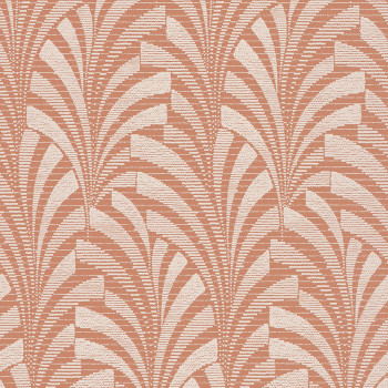 Brick-red wallpaper with ornaments A53301, Vavex 2024