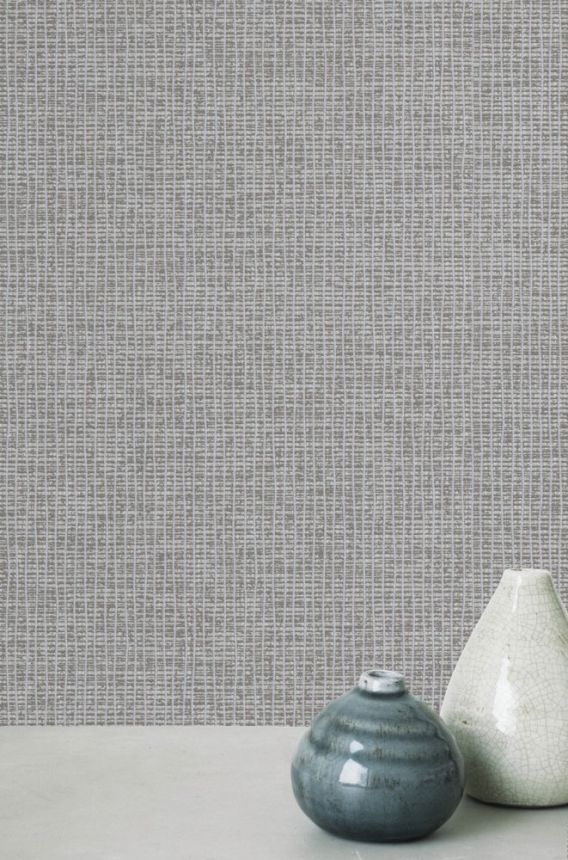 Textured gray non-woven wallpaper A47012, Vavex 2024