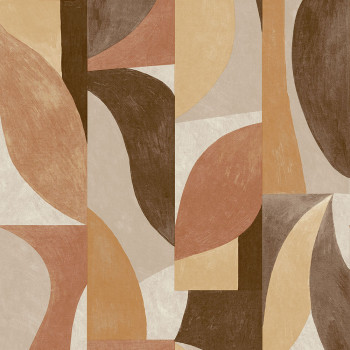 Non-woven geometric pattern wallpaper A50602, Vavex 2024