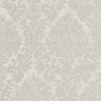 Gray wallpaper with ornaments A50105, Vavex 2024