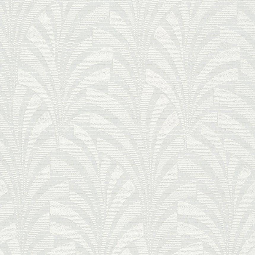 White wallpaper with ornaments A53304, Vavex 2024