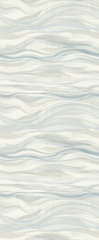 Non-woven wall mural with metallic waves DD3841M, 1,28 x 3,10m, Dazzling Dimensions 2, York