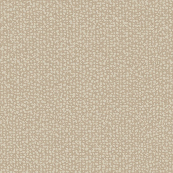 Brown non-woven wallpaper with cream spots DD3806, Dazzling Dimensions 2, York