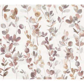 Non-woven wallpaper, leaves and twigs OS4312, Modern nature II, York