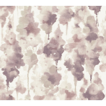 Non-woven wallpaper, purple abstract pattern OS4293, Modern nature II, York