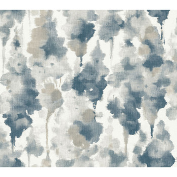 Non-woven wallpaper, blue abstract pattern OS4291, Modern nature II, York