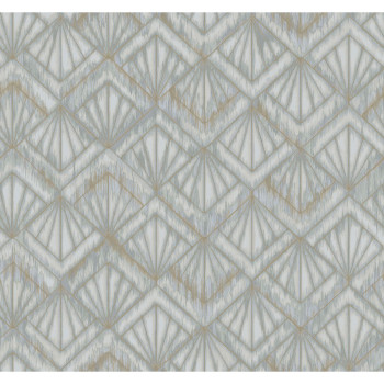Gray-blue non-woven wallpaper, seashells OS4274, Modern nature II, York
