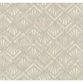 Gray non-woven wallpaper, seashells OS4271, Modern nature II, York