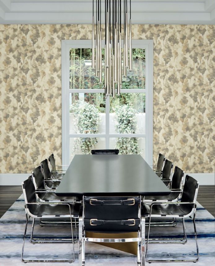 Non-woven wallpaper, gray-beige abstract pattern CZ2466, Modern nature II, York