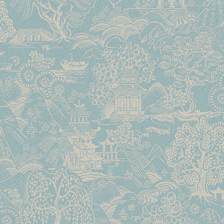 Luxury wallpaper with Japanese landscape 105933 Reverie, Graham&Brown
