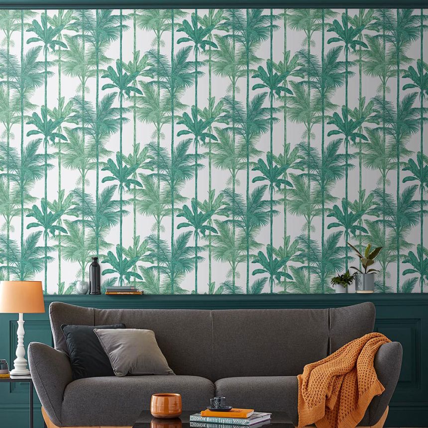Luxury palm leaves wallpaper 105913 Reverie, Graham&Brown
