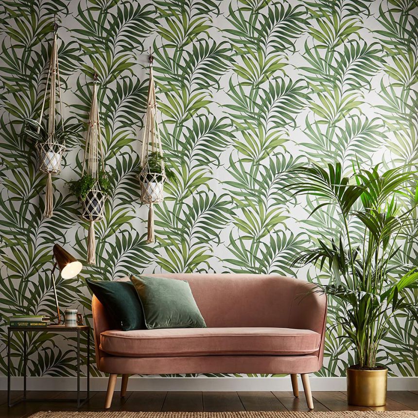 Luxury palm leaves wallpaper 105662 Reverie, Graham&Brown