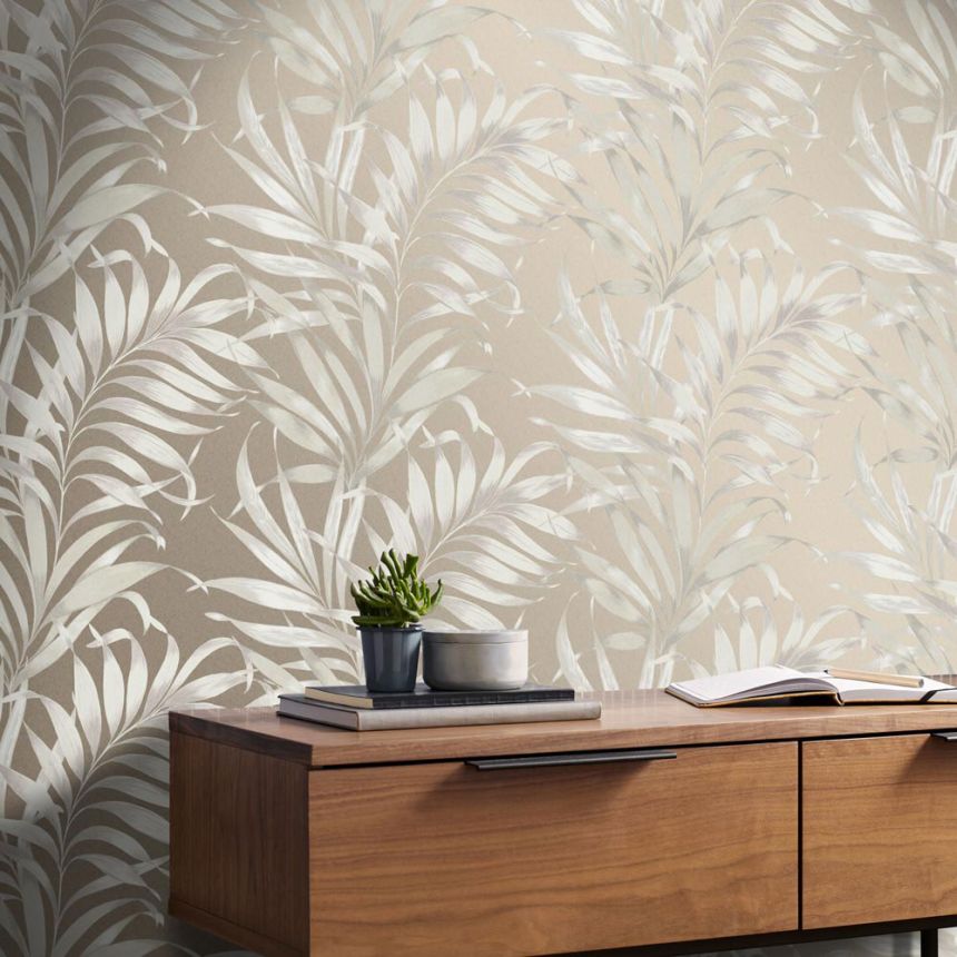 Luxury palm leaves wallpaper 105661 Reverie, Graham&Brown