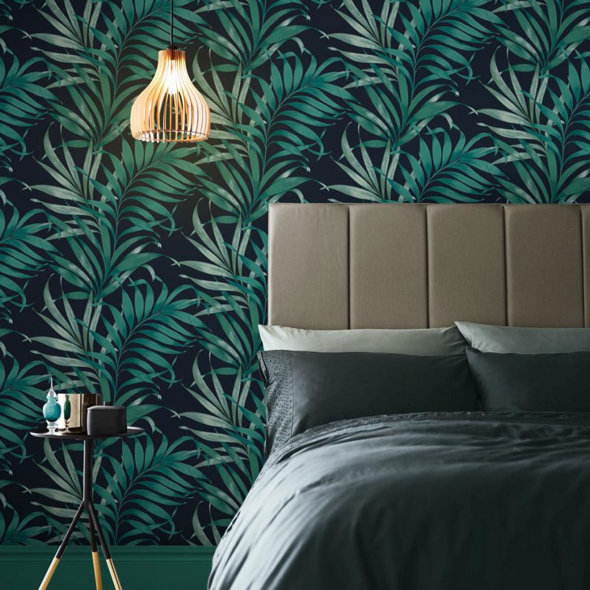 Luxury palm leaves wallpaper 105660 Reverie, Graham&Brown
