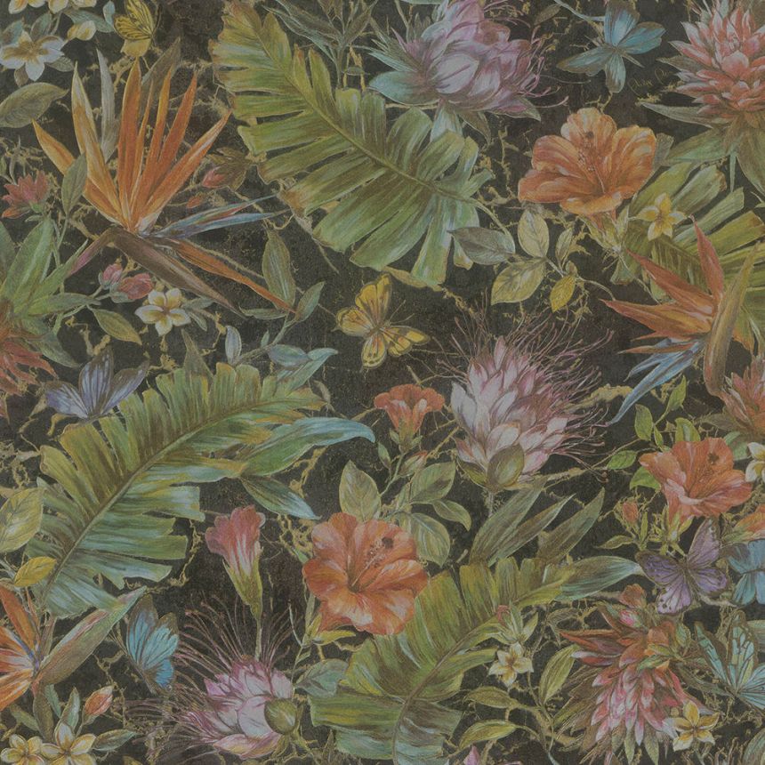 Floral luxury wallpaper Z80012 Philipp Plein, Zambaiti Parati