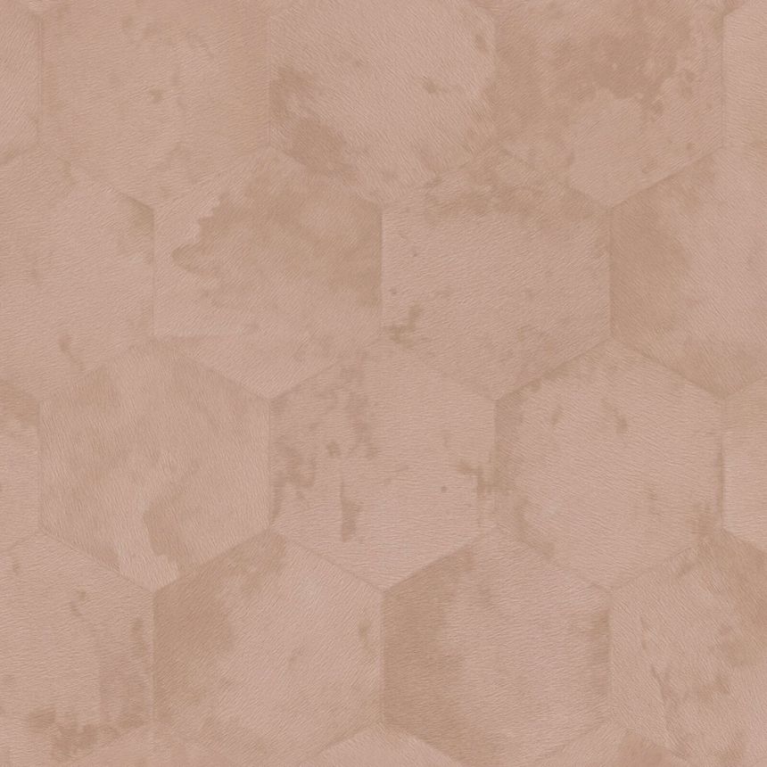 Pink luxury wallpaper with geometric patterns Z80007 Philipp Plein, Zambaiti Parati