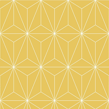 Yellow geometric pattern wallpaper 104741, Formation, Graham & Brown
