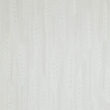 White luxury wallpaper with feathers 17966, Inspire, BN Walls