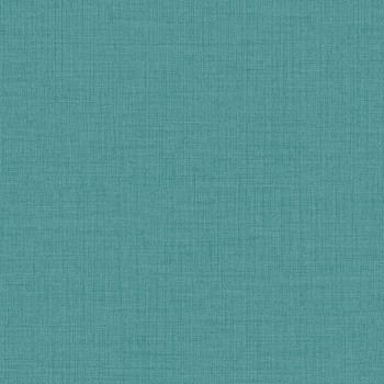 Turquoise wallpaper, fabric imitation MN1012, Maison, Grandeco