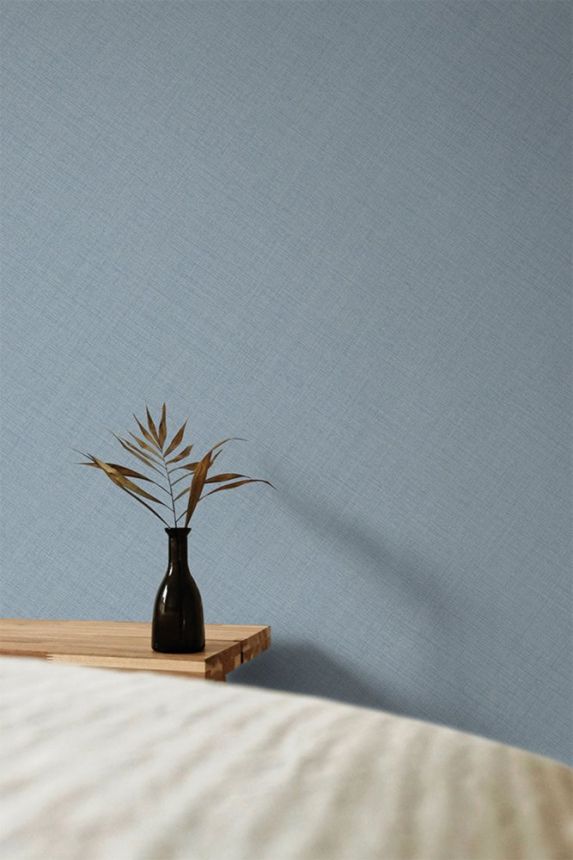 Blue wallpaper, fabric imitation MN1007, Maison, Grandeco