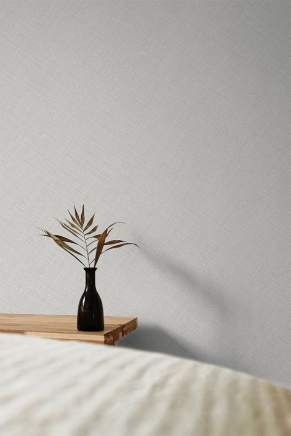 Gray wallpaper, fabric imitation MN1006, Maison, Grandeco