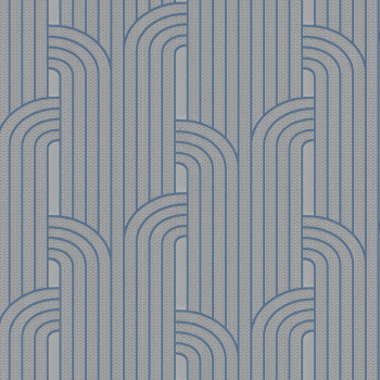 Silver geometric pattern wallpaper Z76048, Vision, Zambaiti Parati