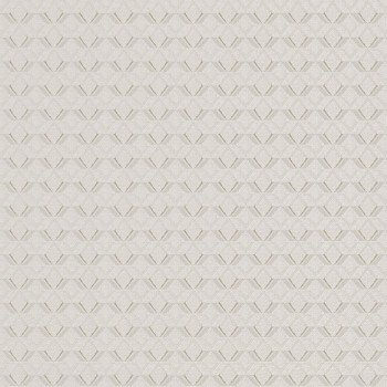 Luxury beige geometric pattern wallpaper Z76011, Vision, Zambaiti Parati