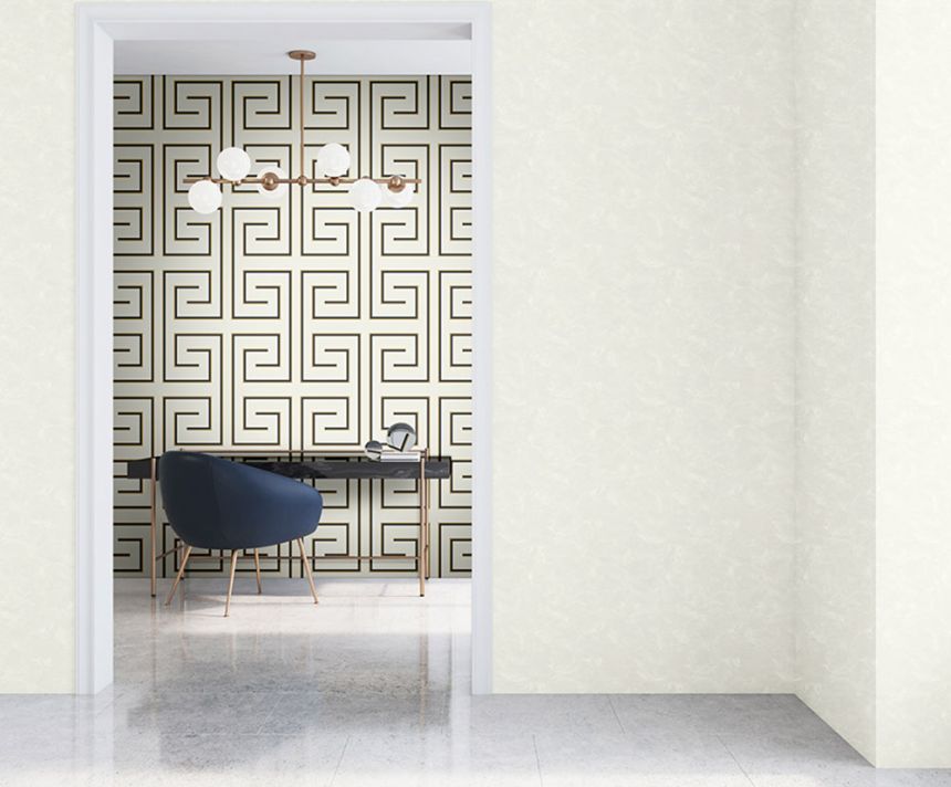 Luxury cream wallpaper, stucco plaster Z76004, Vision, Zambaiti Parati