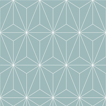 Green/mint geometric pattern wallpaper 104738, Formation, Graham & Brown