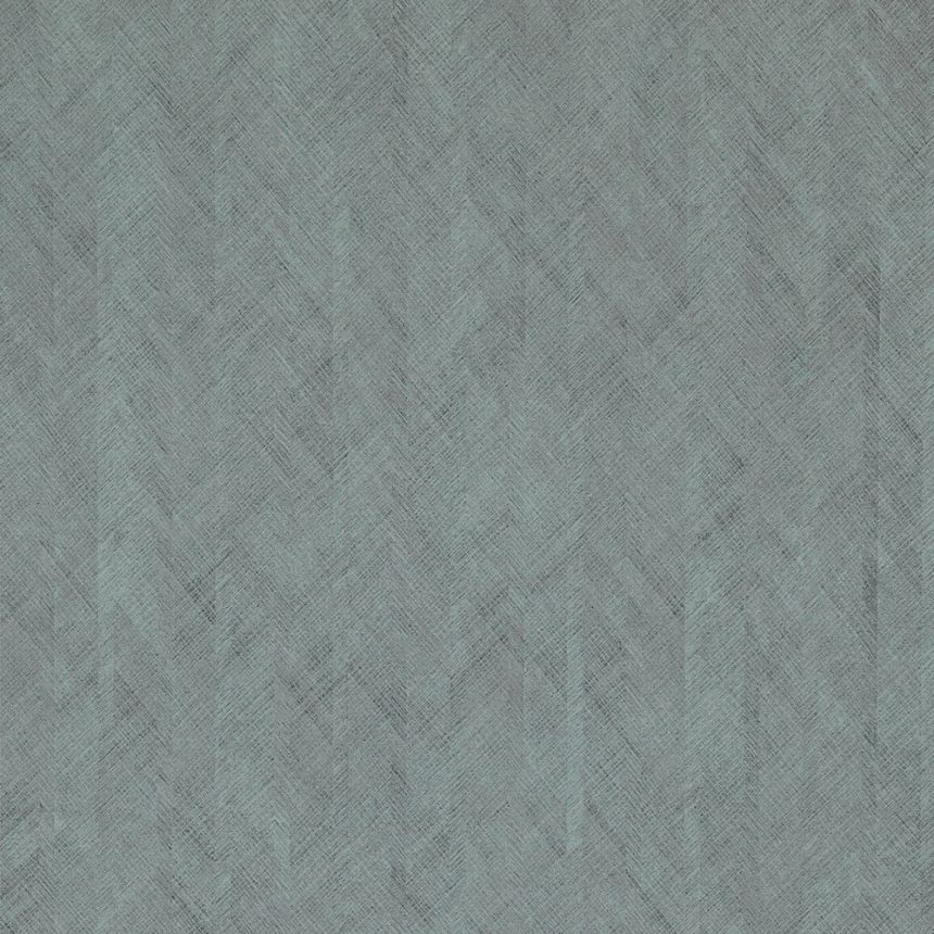 Blue-green wallpaper, zig zag pattern 218711, Inspire, BN Walls