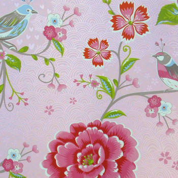Non-woven wallpaper 300160, Flowers, birds, Pip Studio 5, Eijffinger