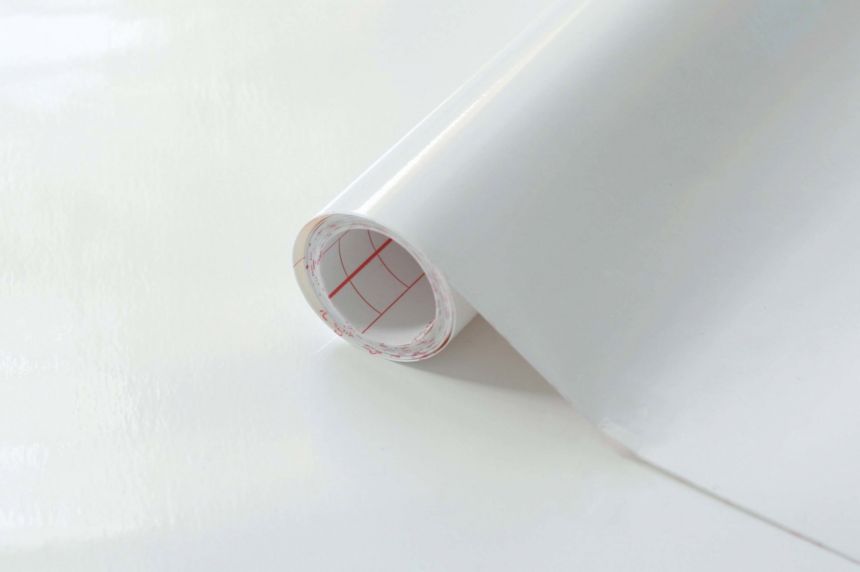 Self-adhesive film Gekkofix 11389, glossy white, width 90 cm