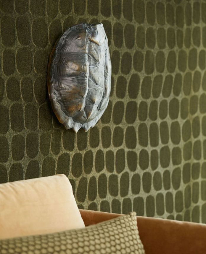 Luxury non-woven wallpaper with a flock 300562, Skin, Eijffinger