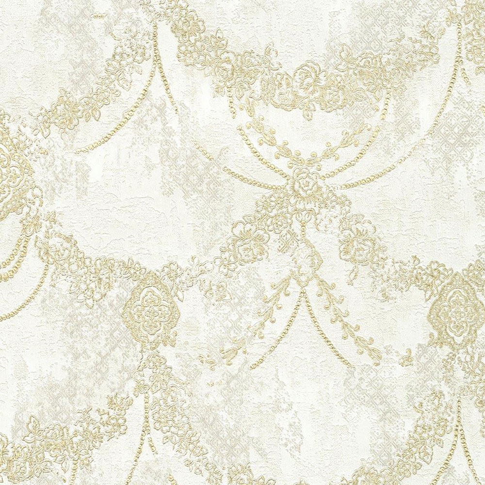 Zámecká ornamentální vliesová tapeta 39502, Villa Carlotta, Limonta 