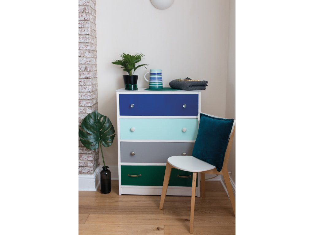 SALE Grey self-adhesive film D-c-fix 200-1987, RAL 7035, width 45 cm